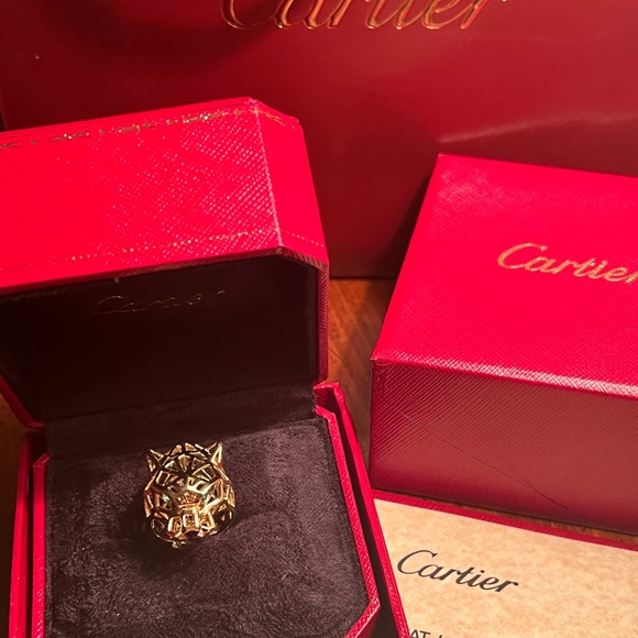 Cartier Panther ring original with certificate - Picture 3 of 6